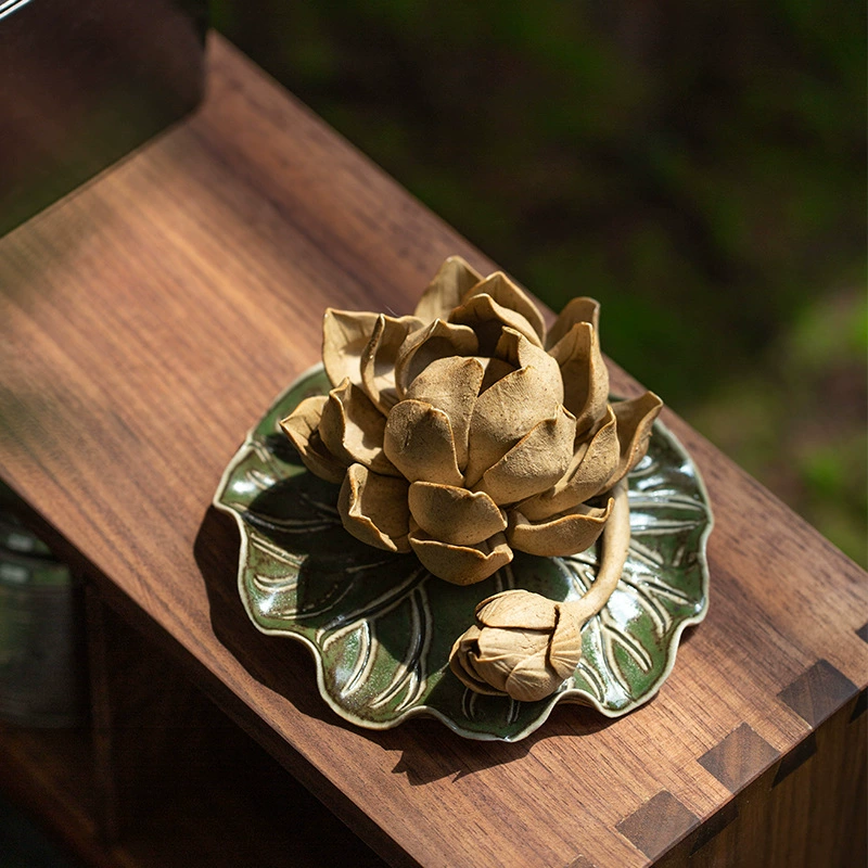 Лотосовая глиняная глина ручной работы