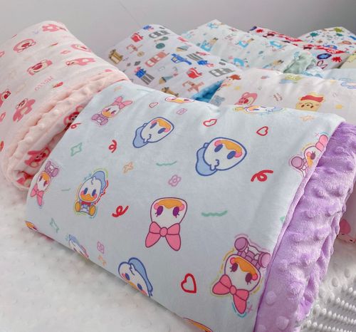 Wholesale Factory Thick Bead Quilt Soothing Warm Cover for Babies Autumn and Winter Keeping Warm Category A Non-Fluorescent Kindergarten Blanket