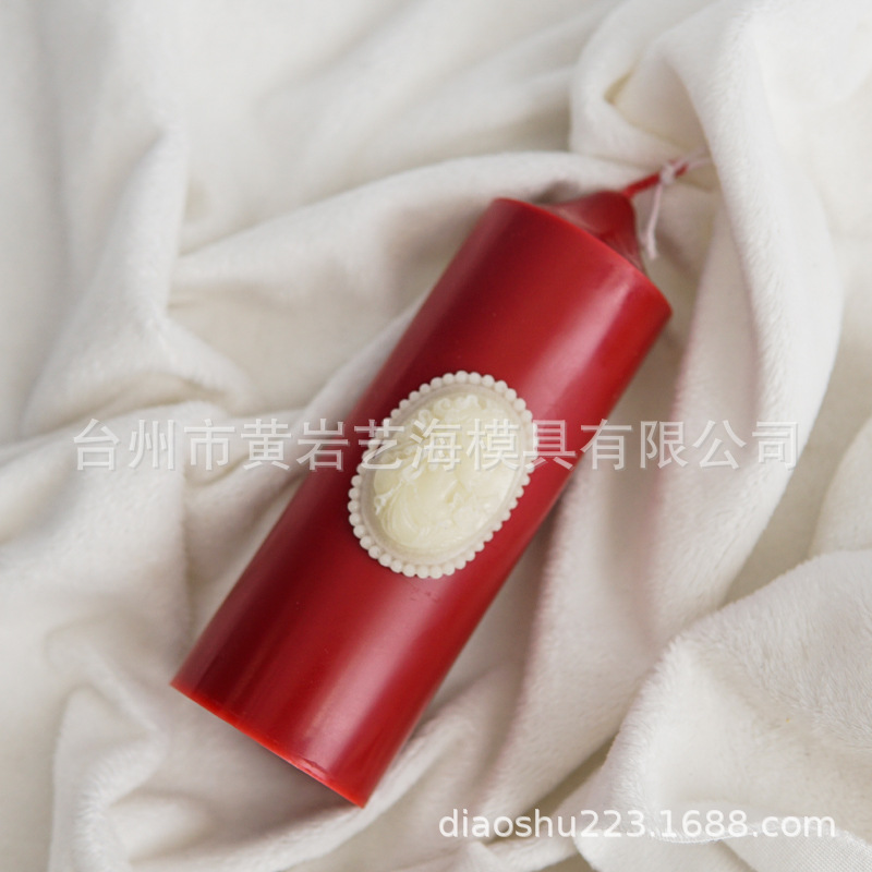 Molde para velas con forma de columna de campanario de iglesia, aromaterapia, plástico acrílico, portavelas puntiagudo, decoración del hogar