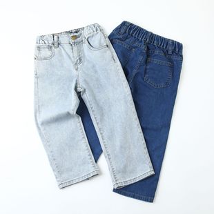 ��ͯ�������ţ��ͯ�bӢ�����⌒��ֱͲţ��ѝstraight-leg jeans