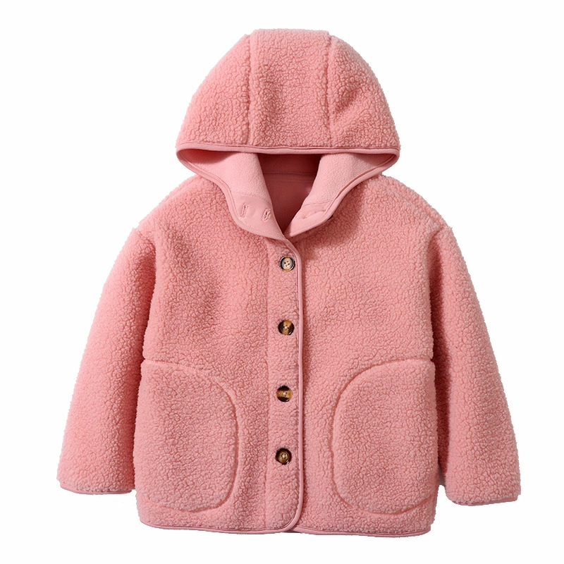 Children's velvet warm jacket, family style, for teenagers