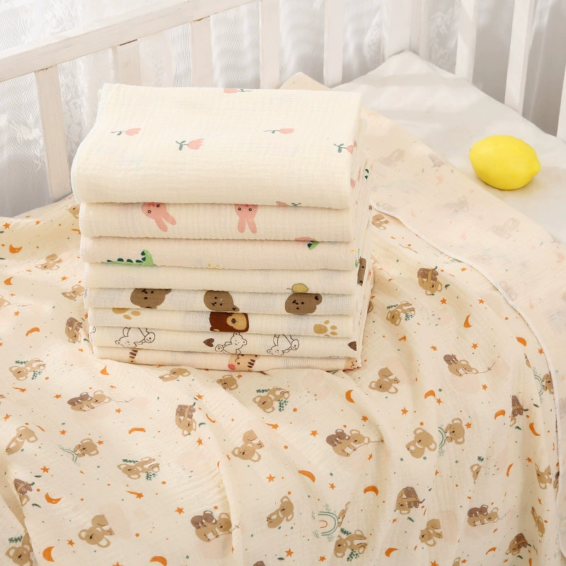 Детское хлопковое спальное место для новорожденных, лет towel