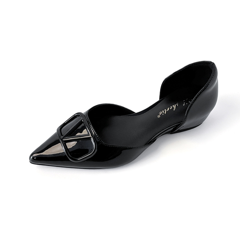 Sandalias de Charol en Punta para Mujer 5cm Transpirable Elevador image 5