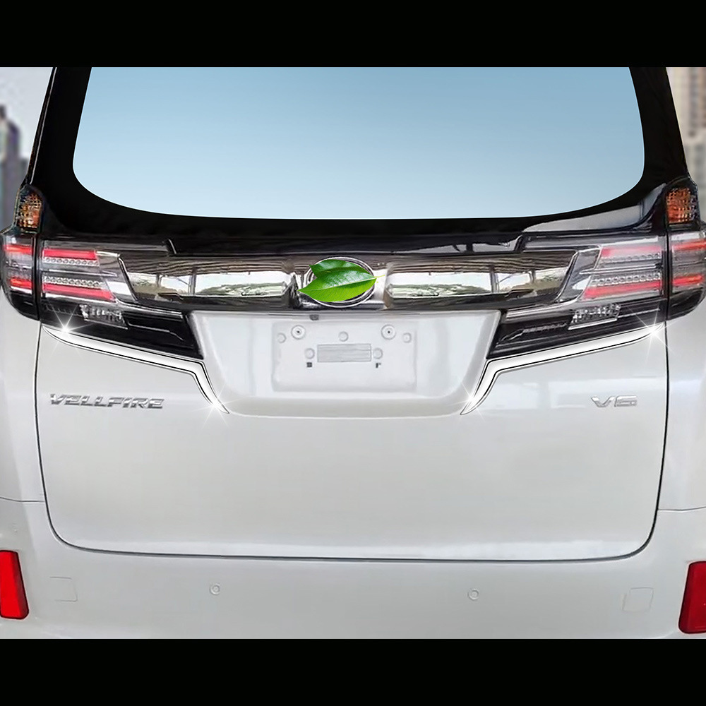 In-Stock 15-22 Model Alphard Tail Light Trim Alphard Modification 30 Series Vellfire Tailgate Light Decoration