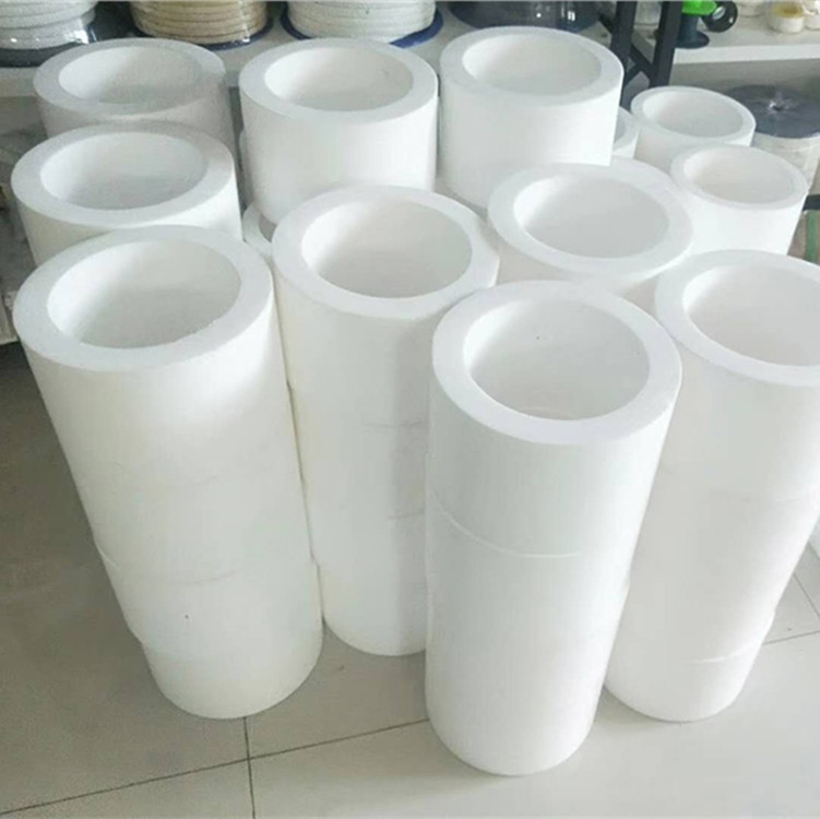 白色特氟龙棒 新料PTFE棒 聚四氟乙烯板材圆棒管材