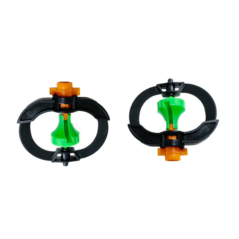 Fabricante de suministro de interfaz de 6.0mm lanterna rociador jardín verde 360 grados rociador automático