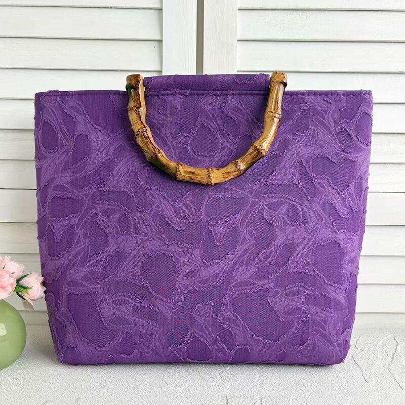 New Style Simple Floral Bamboo Retro Large-Capacity Chinese-Style Hanfu Cheongsam Tote Handbag New Chinese-Style Handbag Cross-Border New Style Simple Floral Bamboo Retro Large-Capacity Chinese-Style Hanfu Cheongsam Tote Handbag New Chinese-Style Handbag Cross-Border