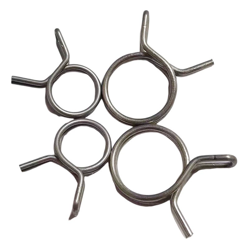 Стопорное кольцо для водопроводной трубы из нержавеющей стали 304, стопорное кольцо, пряжка, пружинный зажим для водопроводной трубы, прямые продажи с фабрики в Шэньчжэне, производство