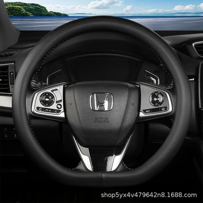accessory steering wheel cover, Steering wheel cover - silicone-flat-ring-d-type-flat-ring-notes-no-holes-medium-hole-full-hole-38cm