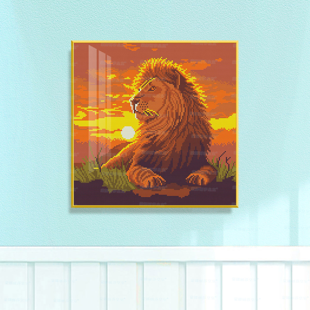 Mona Lisa Real Rey León 2026 nuevo león sala de estar entrada decoración pintura de la habitación de los niños