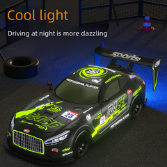 跨境2.4G仿真汽車RC漂移噴霧高速遙控車賽車燈光音效兒童玩具批發