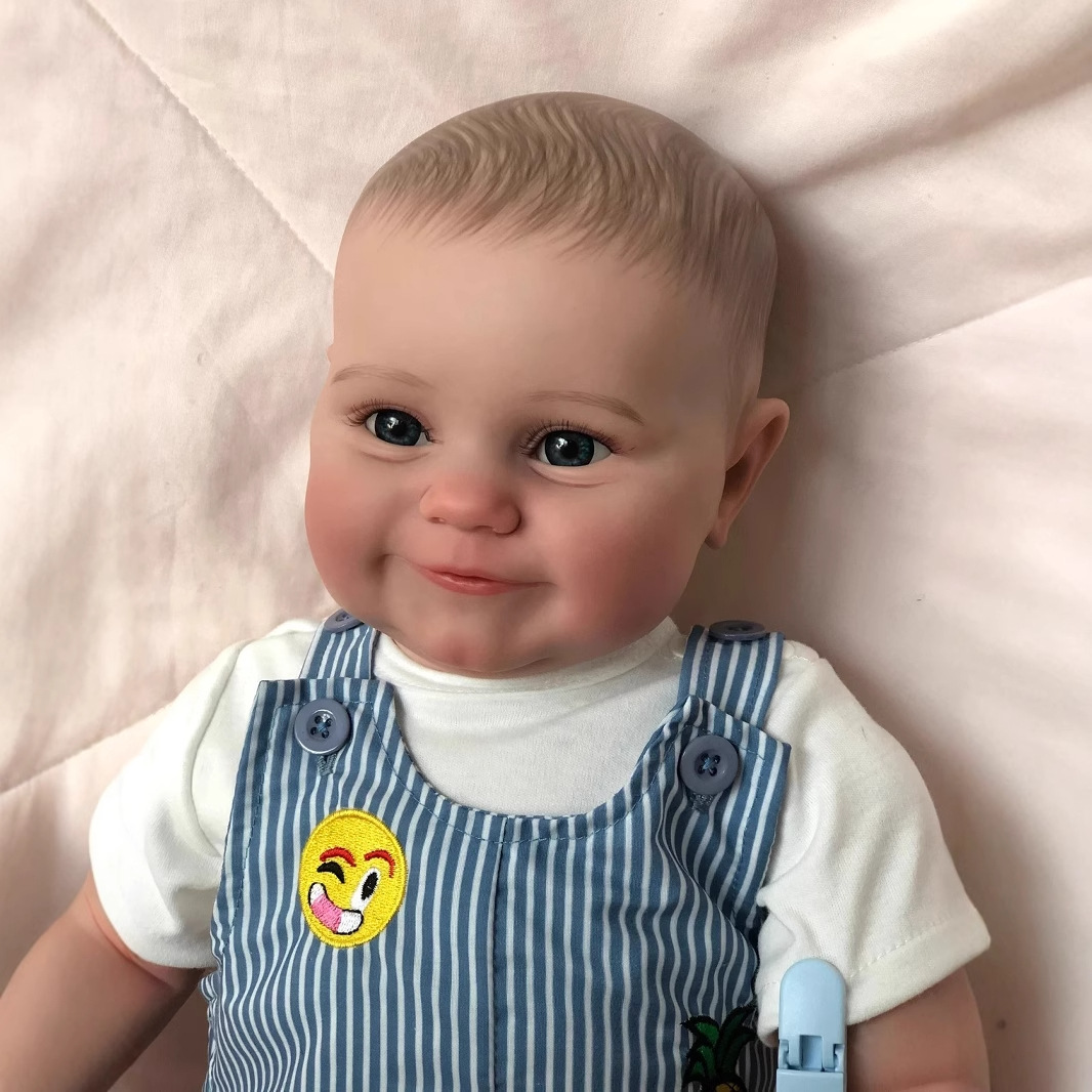 60cm simulación niño bebé renacido bebé muñeca transfronteriza e-commerce suministro de entrega de una sola pieza