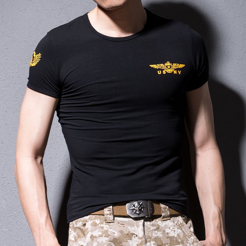 블랙 특수 부대 + 특수 부대 짧은 소매