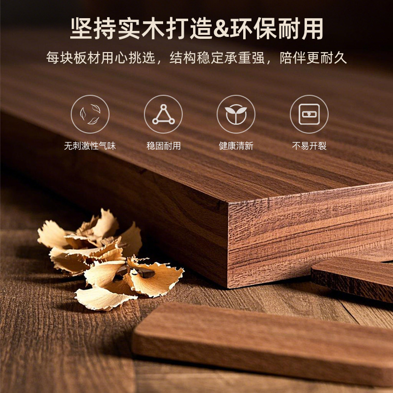 Tocador de madera maciza, cómoda, dormitorio integrado, simple y moderno, nuevo gabinete de cola de cama 2025, escritorio, mesa de maquillaje de esquina