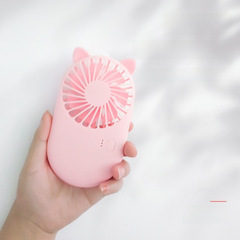 工廠直銷卡通口袋風扇學生手持迷你小風扇便攜式USB充電風扇批發
