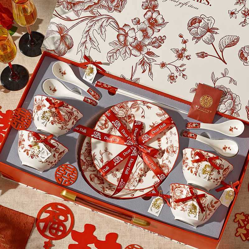 Lingjiong Family Rose Holiday Wedding Gift for Bride and Bride…