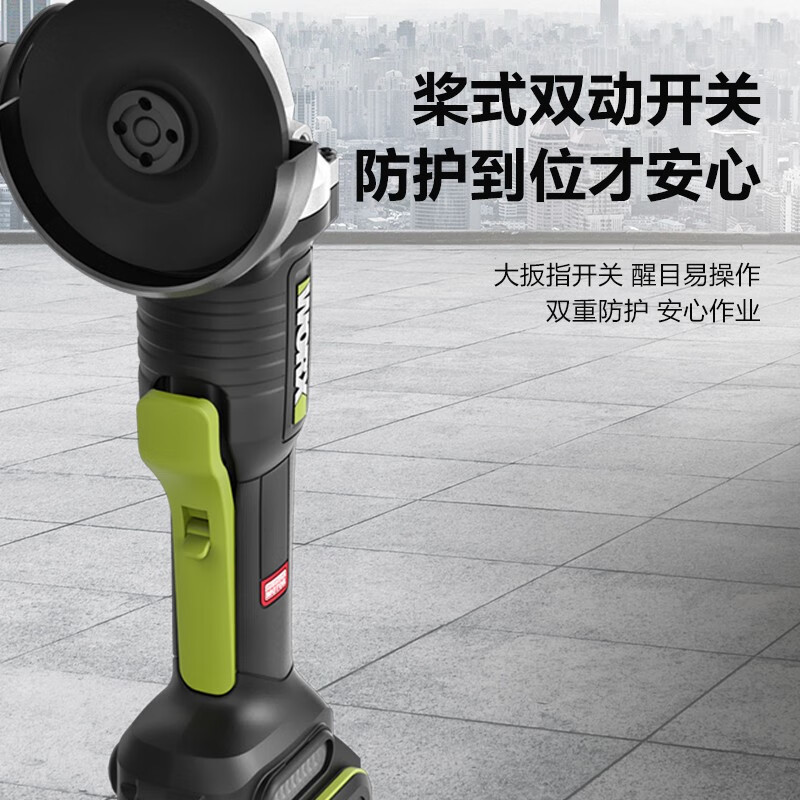 WIX 20V sin escobillas molino de ángulo de litio WU835.9 recarga máquina de corte afilador pulido molino de mano W