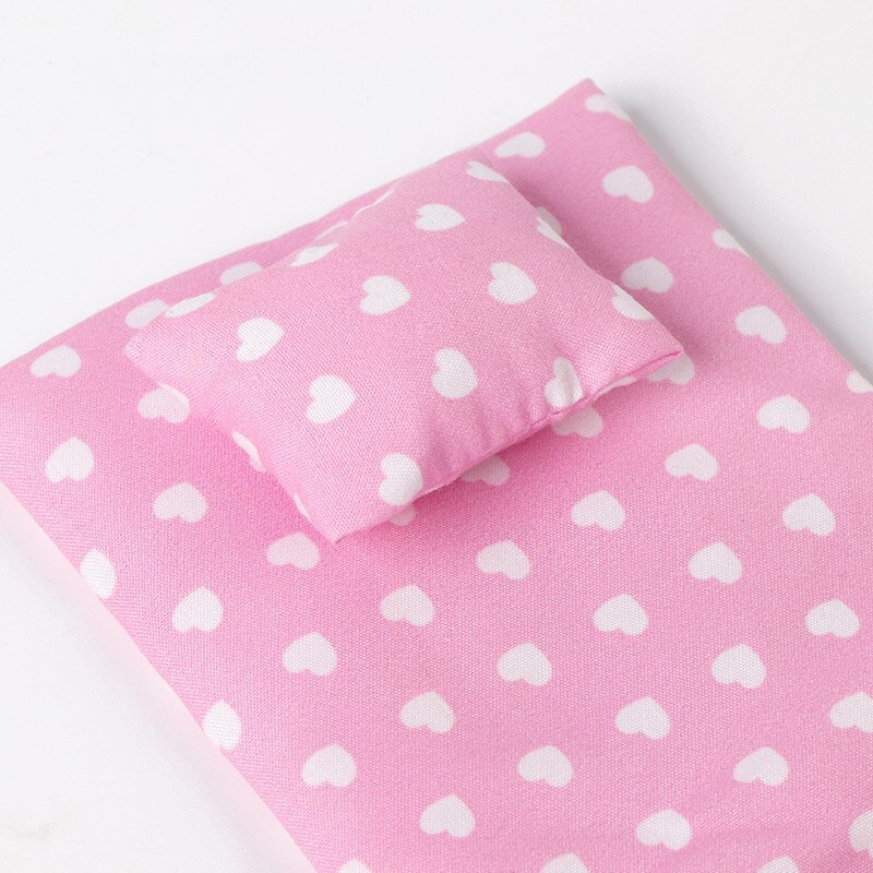 Mini Quilt Pillow Pretend Play Toys Girl Doll Bed Quilt Bed Sheet Accessories Decorative Pattern Cross-Border Mini Quilt Pillow Pretend Play Toys Girl Doll Bed Quilt Bed Sheet Accessories Decorative Pattern Cross-Border
