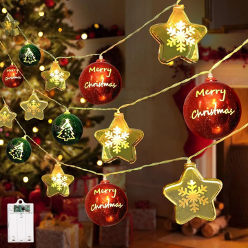 LED transfronterizo decoración de luces Santa muñeco de nieve árbol de navidad luces de atmósfera luces de navidad luces de color luces de luz de cadena