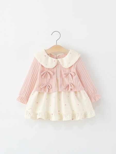 Autumn demi-season dress