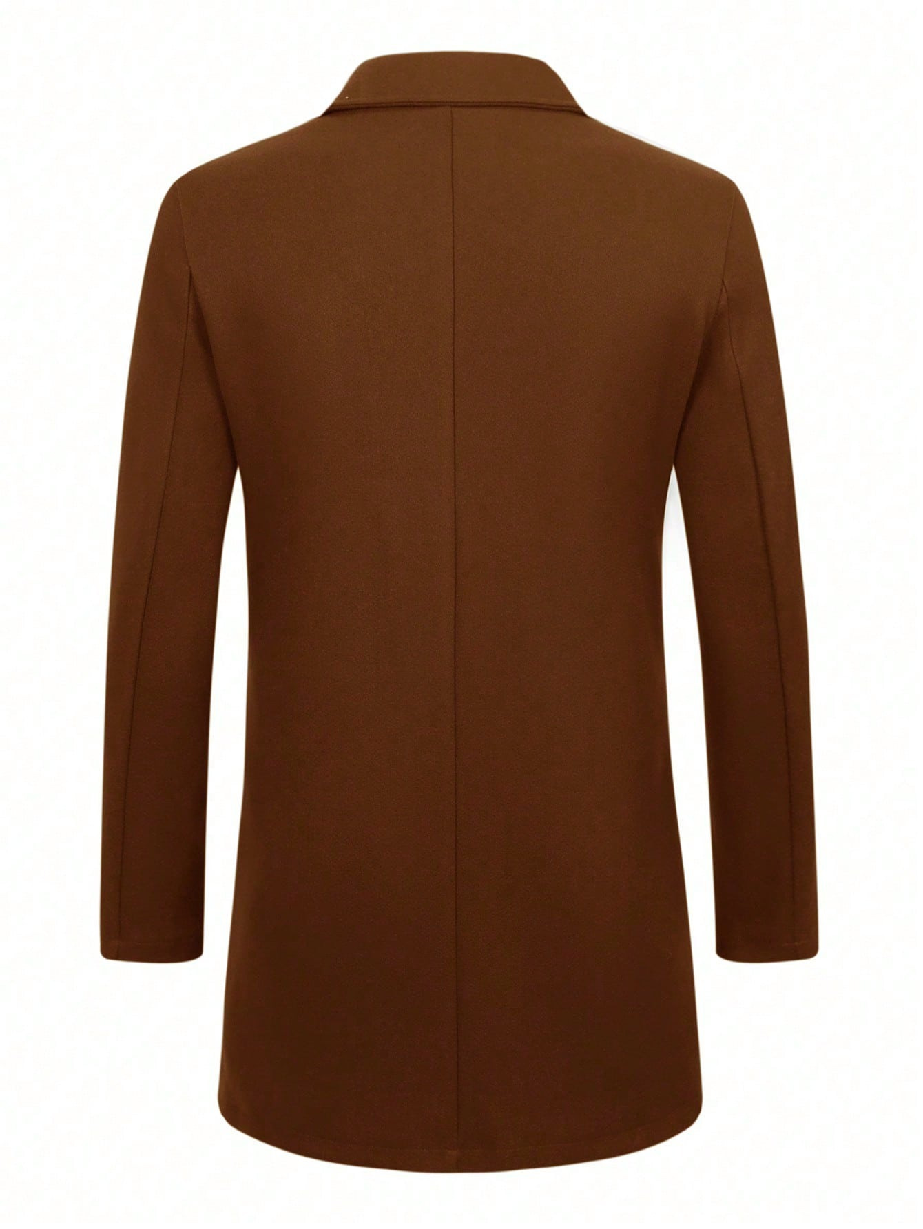 Otoño y invierno de 2025 ropa de hombre transfronteriza europea y americana de botón único chaqueta de tween abrigo abrigo de tween Amazon temu