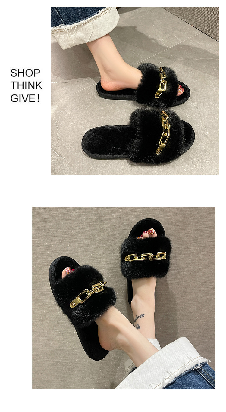 Women's Velvet Plush Adjustable Closed-Toe Summer Spring Bedroom Indoor Warm Machine Washable House Shoes_voghion.com