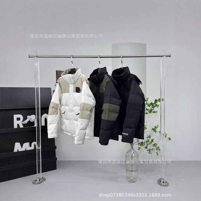 Cross-Border Beijia High Version 2025 Autumn and Winter New Product North Face 1997 Peak Series Hooded down Jacket Men's Style