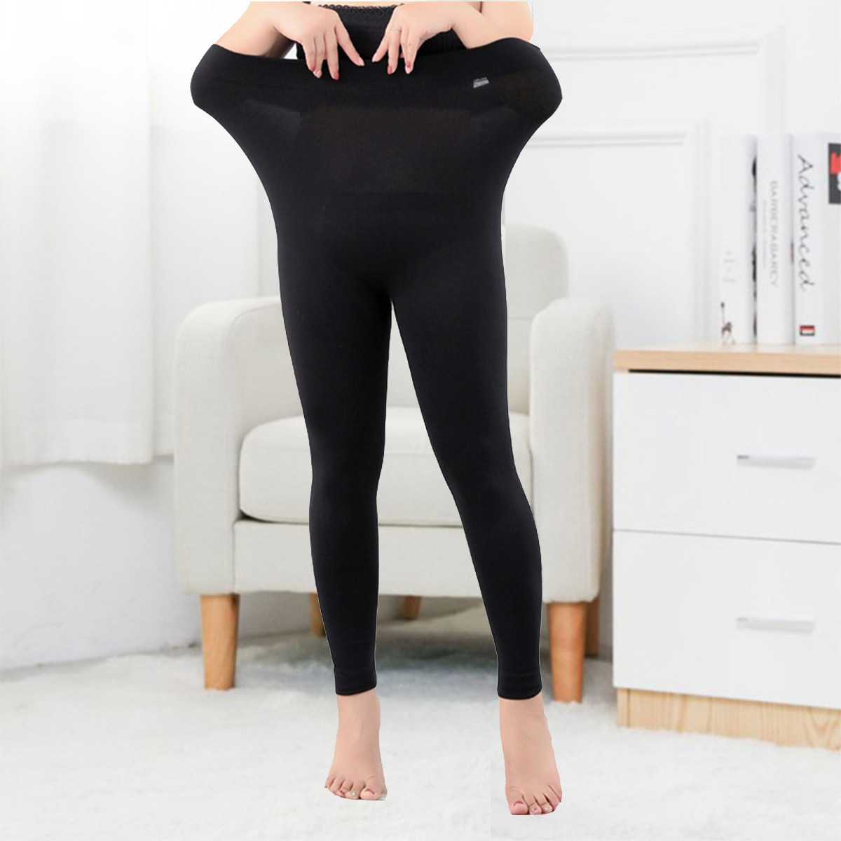 Demi-season velvet tights