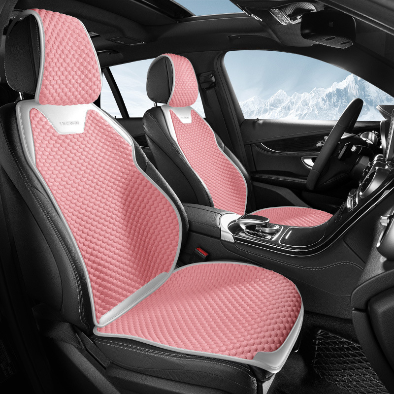 2023年新款蓝牧冰豆豆马鞍垫汽车坐垫