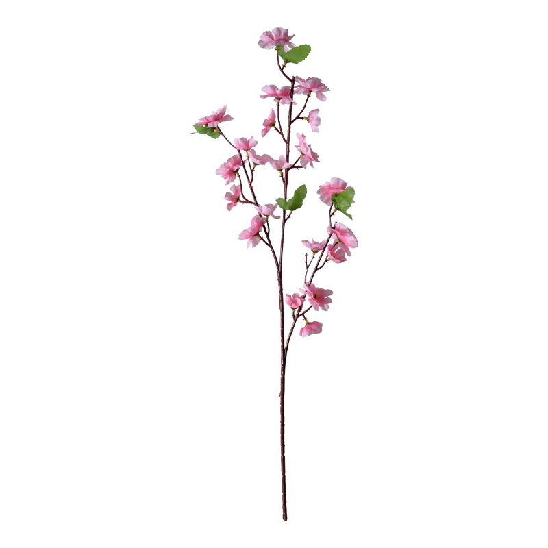 Flores artificiales, flores de durazno, flores cortas, flores de invierno, decoración del hogar, ramas de flores, flores artificiales, flores falsas, paisajismo