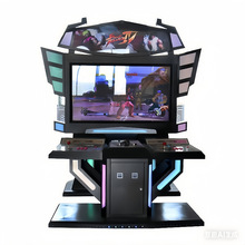 55寸大型格斗机电玩城双人台式投币游戏机经典摇杆街机97拳王