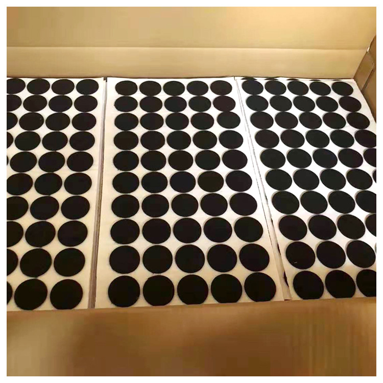 直销毛毡家具垫 家居桌子凳子保护垫 双面胶桌椅毛毡垫