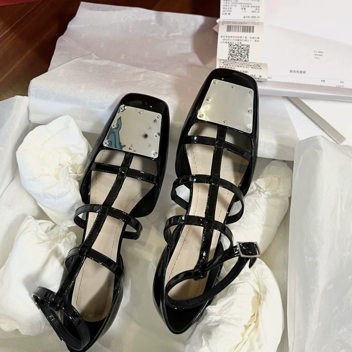 Первый слой воловьей кожи ~ босоножки на высоком каблуке с квадратной пряжкой и одним ремешком из натуральной кожи для женщин, летние босоножки на толстом каблуке Мэри Джейн на плоской подошве на высоком каблуке