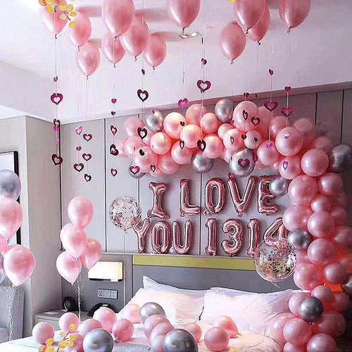 Wedding Balloon Set Wedding Room Decor New Wedding Proposal Festive Wedding Supplies Wholesale Party Latex Balloon