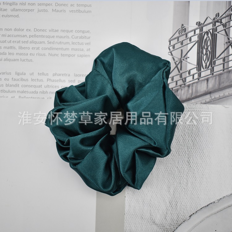 그물 빨간색과 녹색 머리 반지