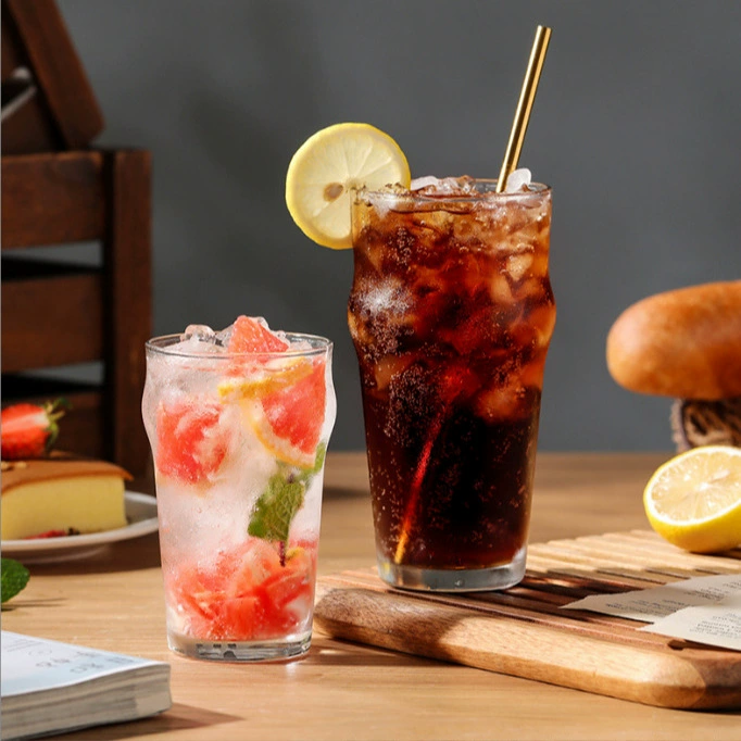 Либби стеклянная чашка молочного чая фруктовый напиток креативный бар Английское крафтовое пиво кружка IPA пинта чашка оптом