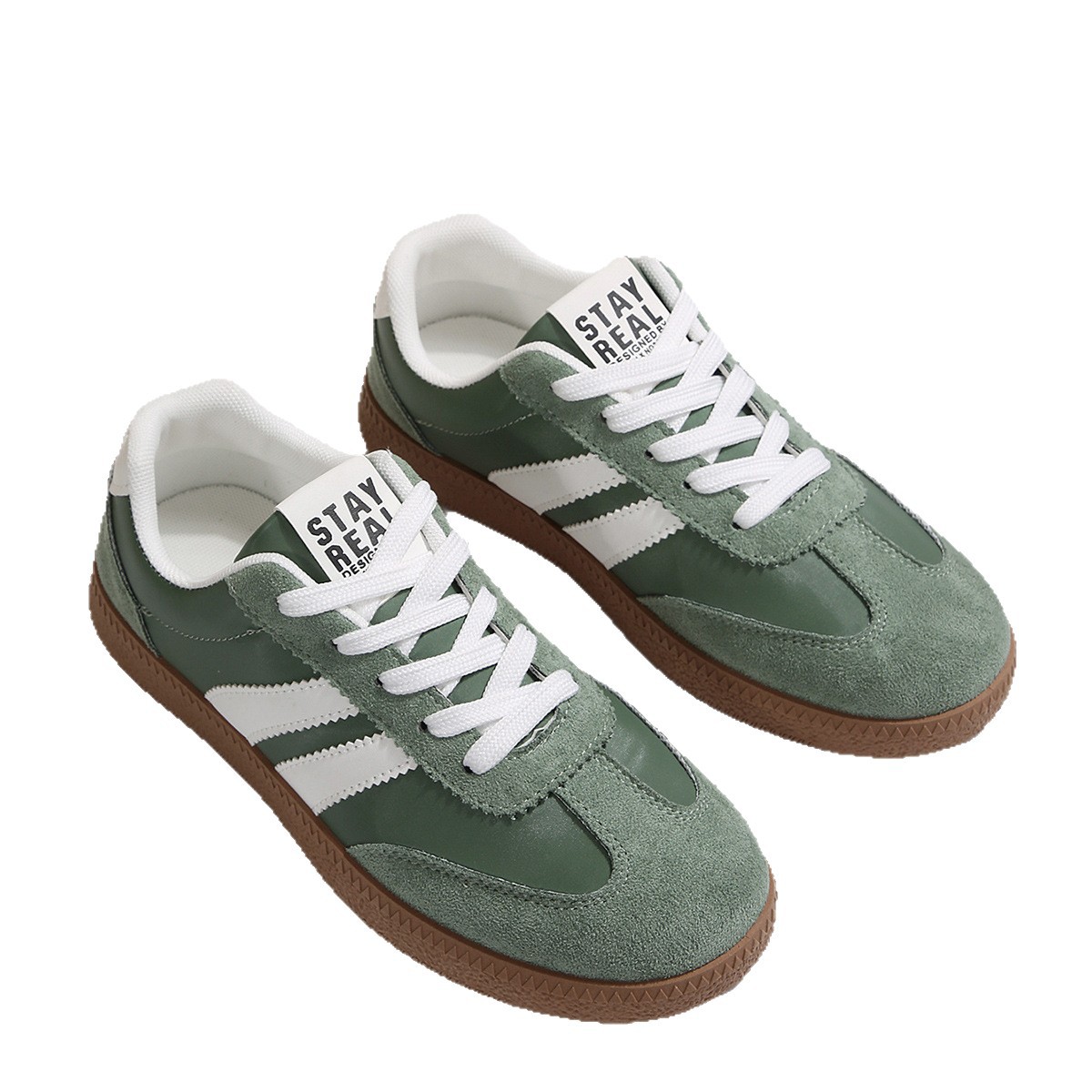 2026 primavera y otoño nuevos zapatos deportivos casuales para mujeres transfronterizos de tamaño grande retro zapatos de entrenamiento alemán zapatos de skate para mujeres transfronterizos europeos y estadounidenses