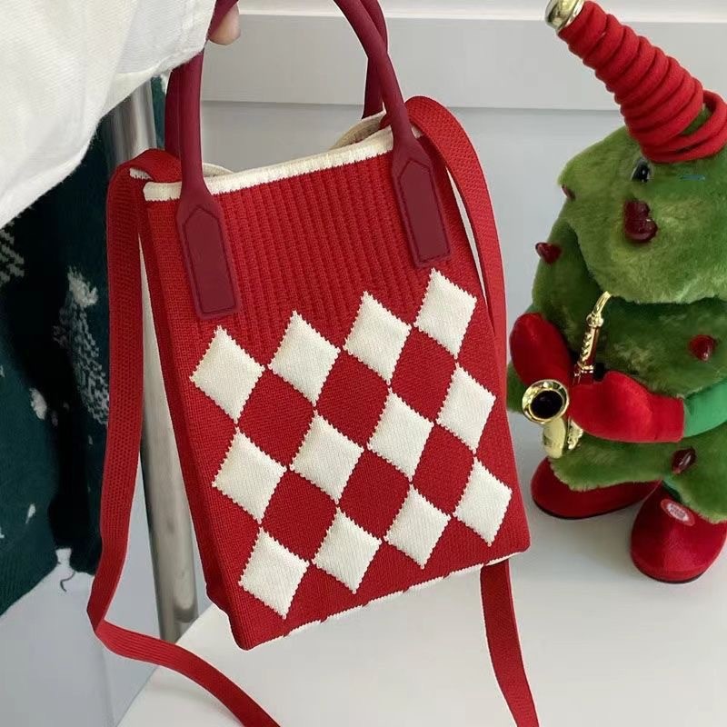 휴대폰 가방 - 다이아몬드 [레드]