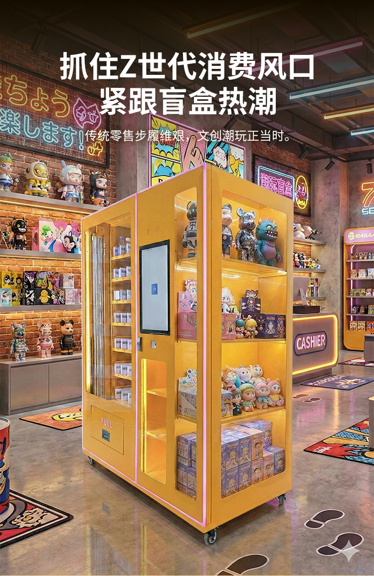 Торговый автомат для слепых коробок (blind box) Qianxun Intelligence