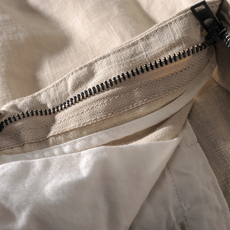 DEESMANCE and CO spring/summer American comfortable wash cotton linen simple men's casual pants five-point pants 277 48 DEESMANCE and CO spring/summer American comfortable wash cotton linen simple men's casual pants five-point pants 277 48