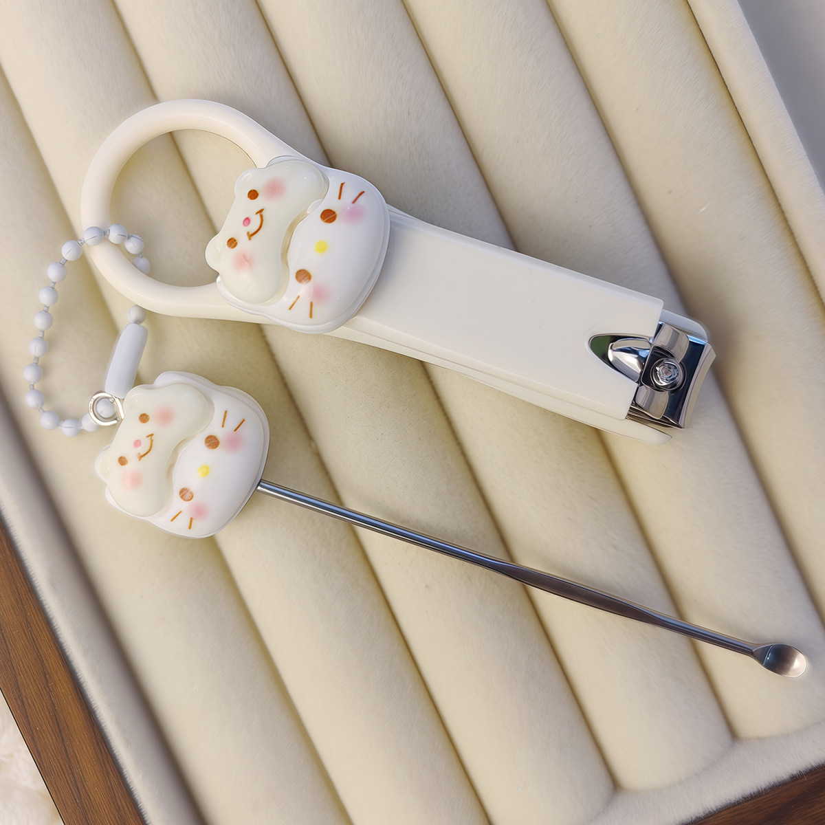 米色小猫 带耳勺_1200