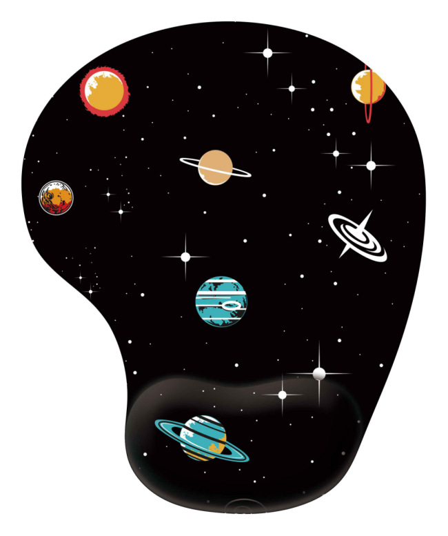 Protector de muñeca alfombrilla de ratón 3D Oficina antideslizante almohadilla suave almohadilla de silicona protector de muñeca computadora de dibujos animados protector de muñeca alfombrilla de ratón al por mayor