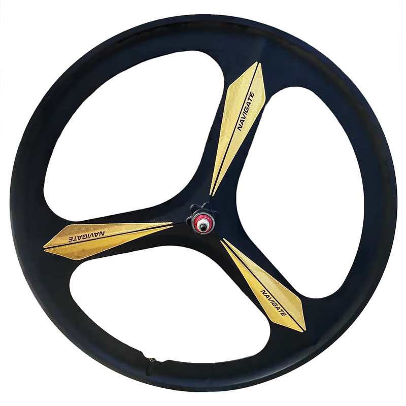 Manufacturer Wholesale Disc Brake 700C Road Bike Wheelset Magnesium Alloy Bicycle Integrated Hub