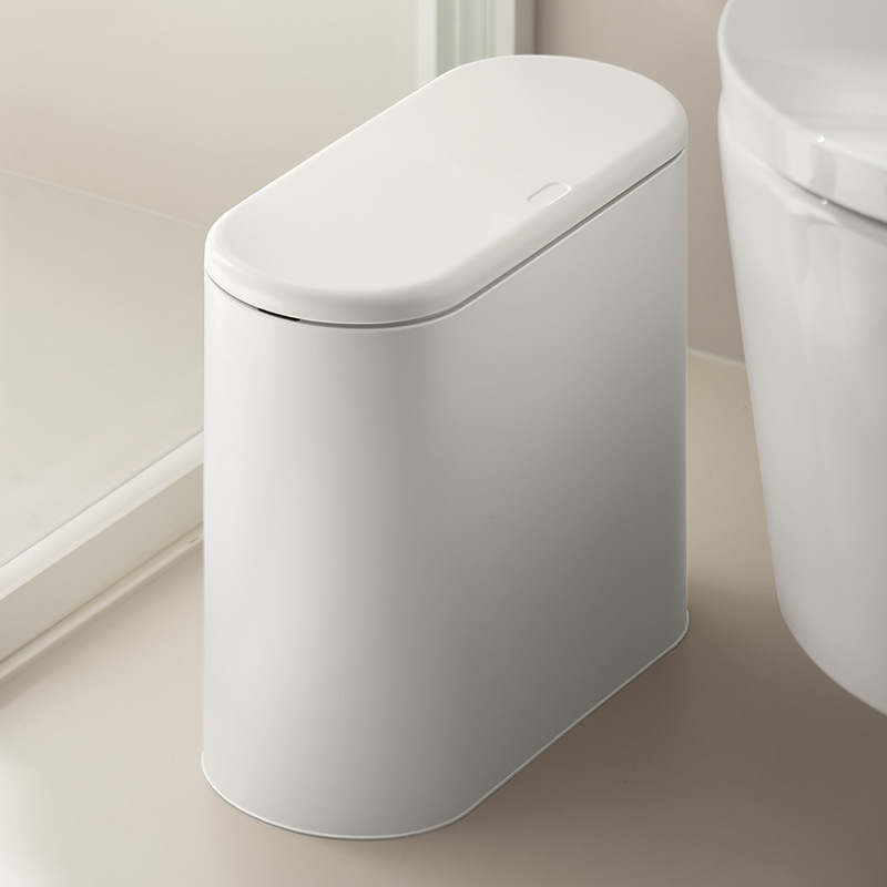 Lazy Corner Trash Bin Household Kitchen Bathroom Toilet Living Room with Lid Slit Classification Toilet Trash Bin Trash Bin Lazy Corner Trash Bin Household Kitchen Bathroom Toilet Living Room with Lid Slit Classification Toilet Trash Bin Trash Bin