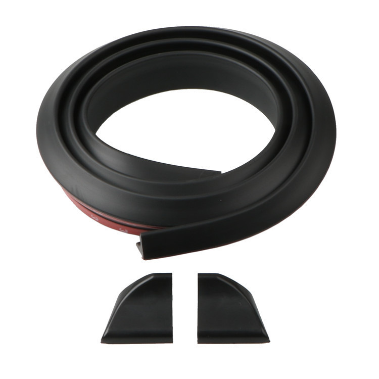 Car Modification Universal Rubber Tail Wing Large Tail Wing Small Tail Wing Wholesale Carbon Fiber Tail Wing Rubber Strip Wing