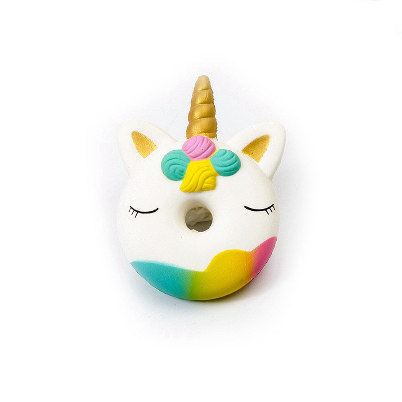 Squishy lento rebote unicornio ventilación descompresión accesorios de juguete Nuevo juguete de rebote lento hamburguesa pastel