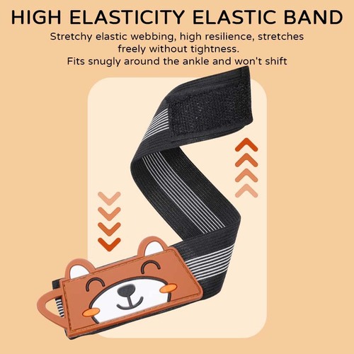 Cross-border cartoon version of bicycle gaiters with adjustable elasticity for mountain outdoor sports leggings and arm straps