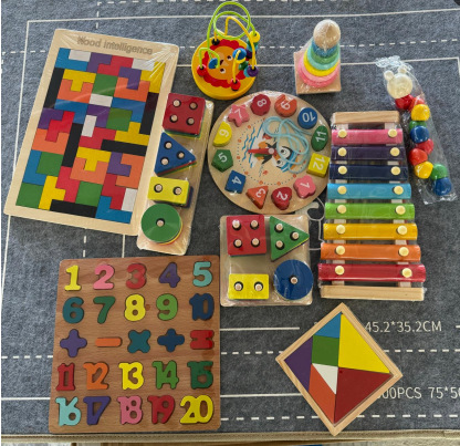Conjunto de diez piezas