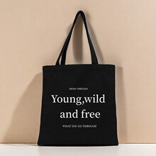 可设计图案厂家直销印花帆布包学生单肩清新托特包逛街上班手提袋