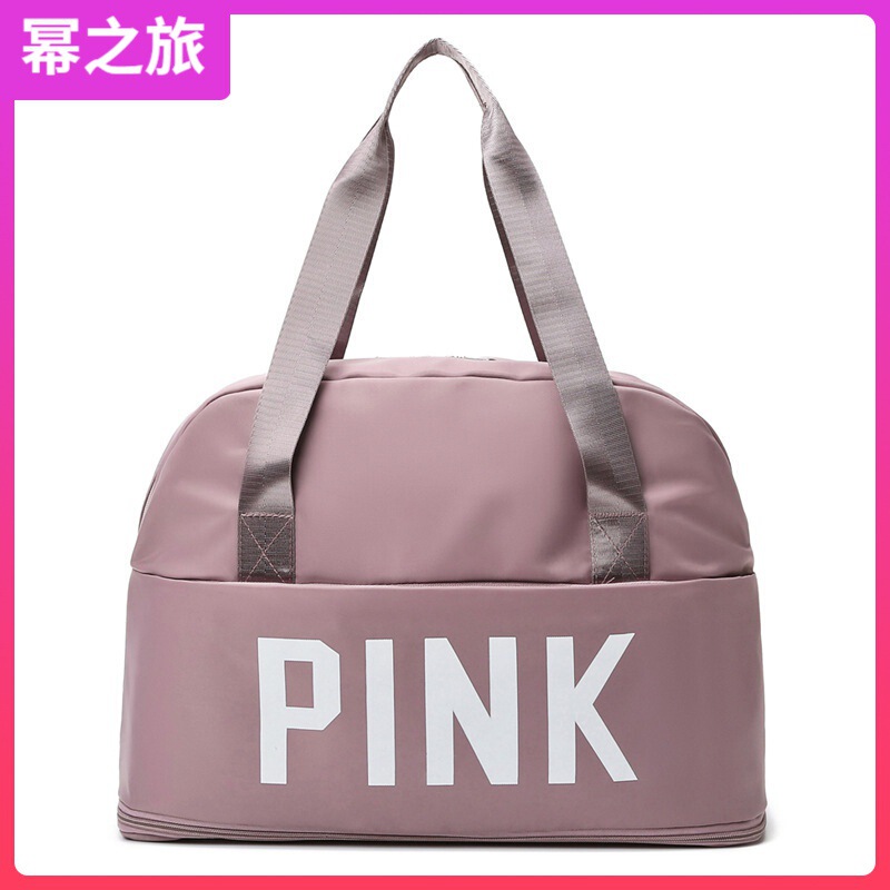 Cross-Border Supply Travel Bag for Women, Large Capacity Wet and Dry Separation Swimming Sports Fitness Bag, Can Be Used with a Trolley, Men's Yoga Bag